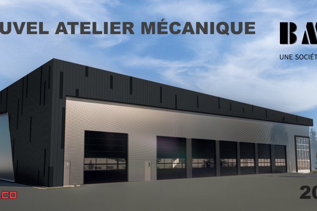 New mechanical workshop BML Project in progress