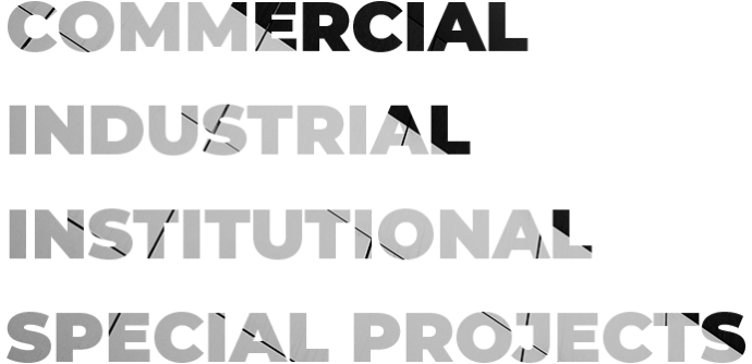 Commercial Industrial Institutional Special projects